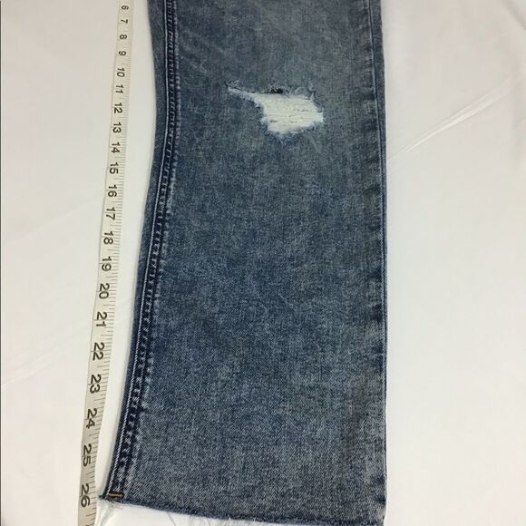 Rag & Bone Blue Nina High-Rise Ankle Cigarette Jean New With Tag - Picture 9 of 15